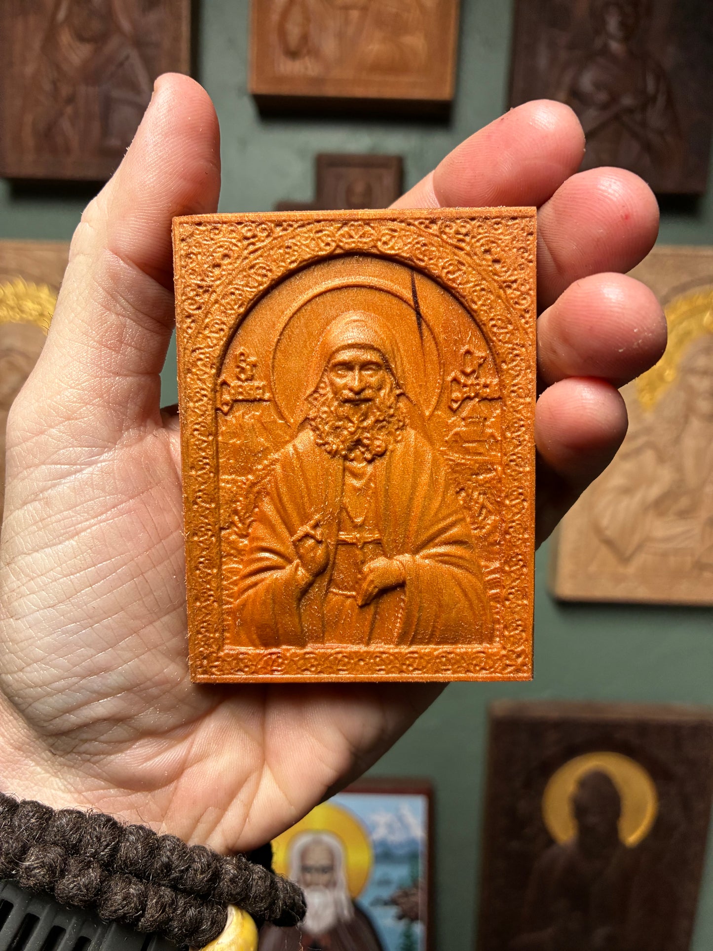 St Gabriel of Georgia - Traveler (Cherry)