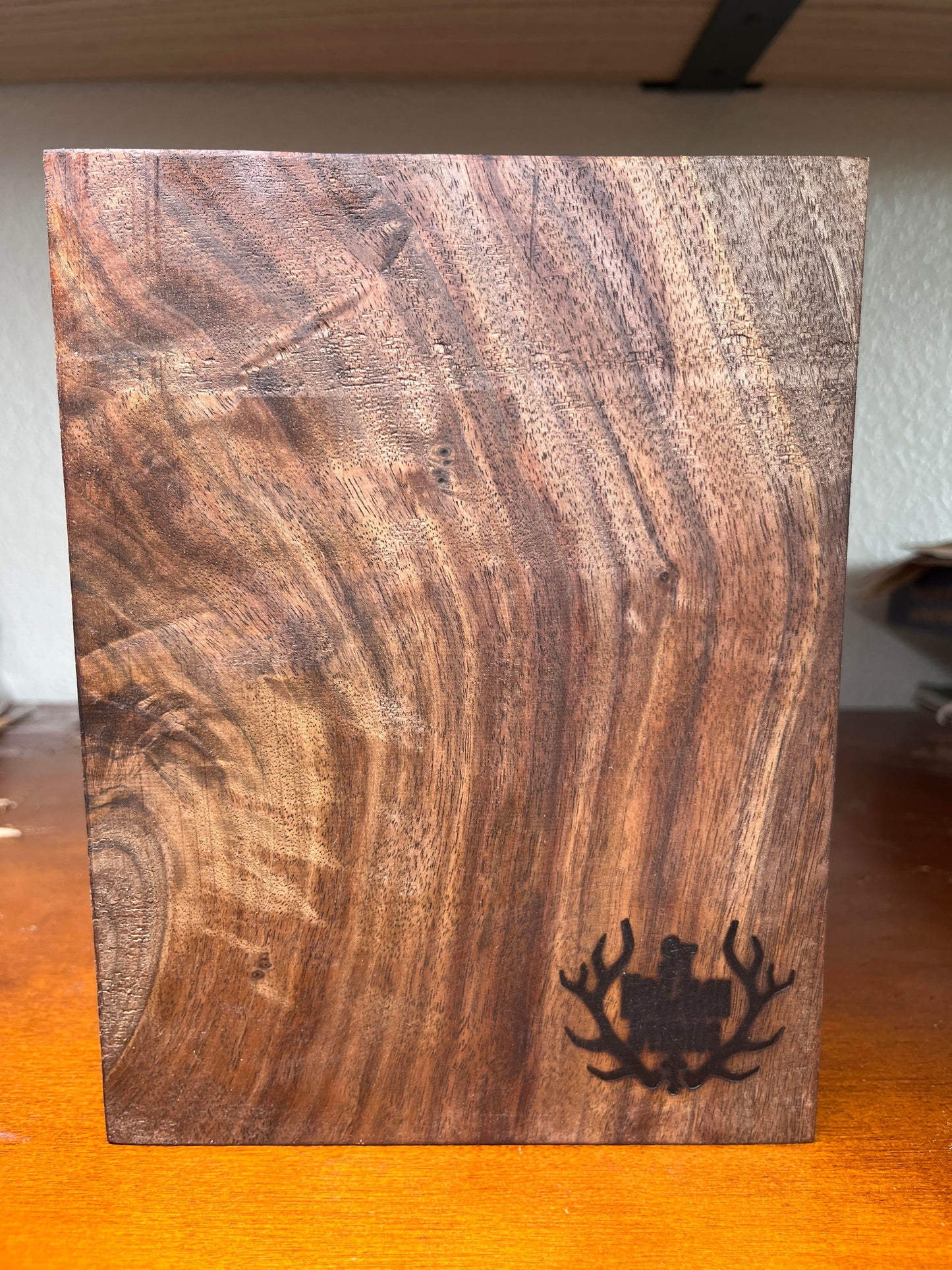 Our Lady of The Sign - 3.75 x 5 (Walnut)