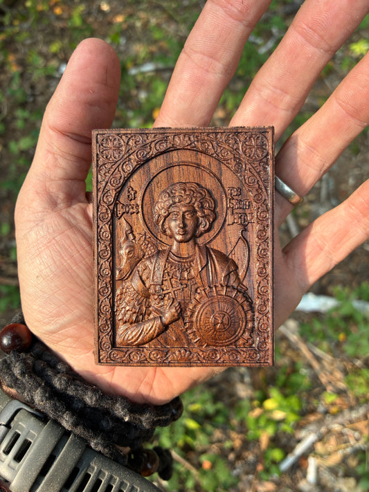 St George The Great Martyr - Traveler (Walnut)
