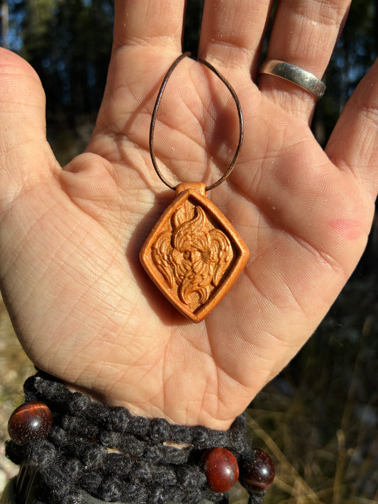 Seraphim Pendant - Cherry