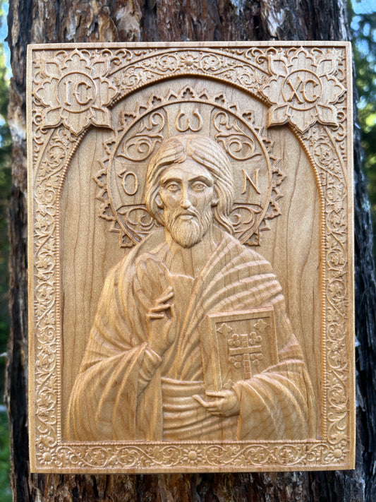 Pantocrator - 6 x 8 (Maple)