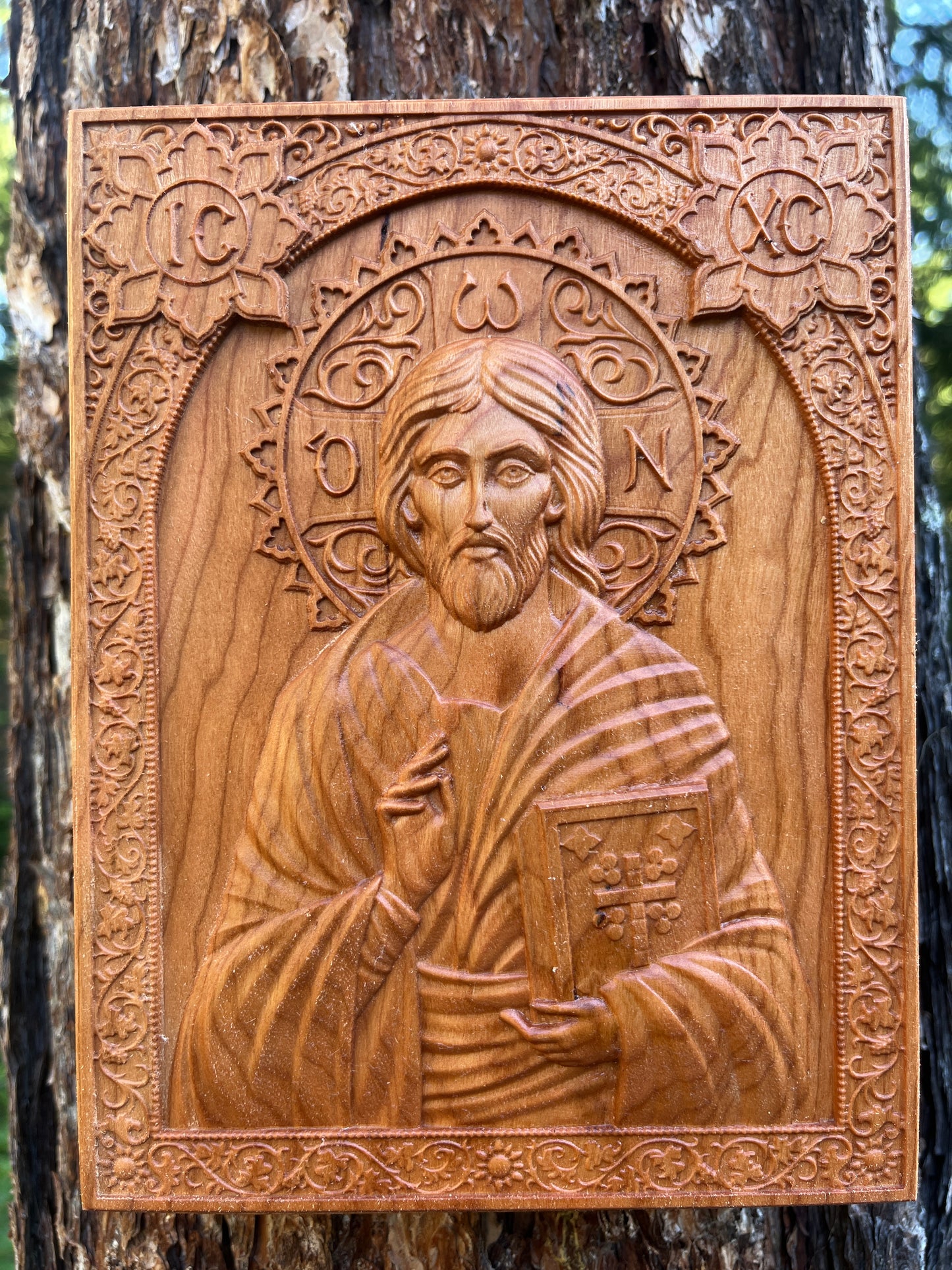 Pantocrator - 6 x 8 (Cherry)