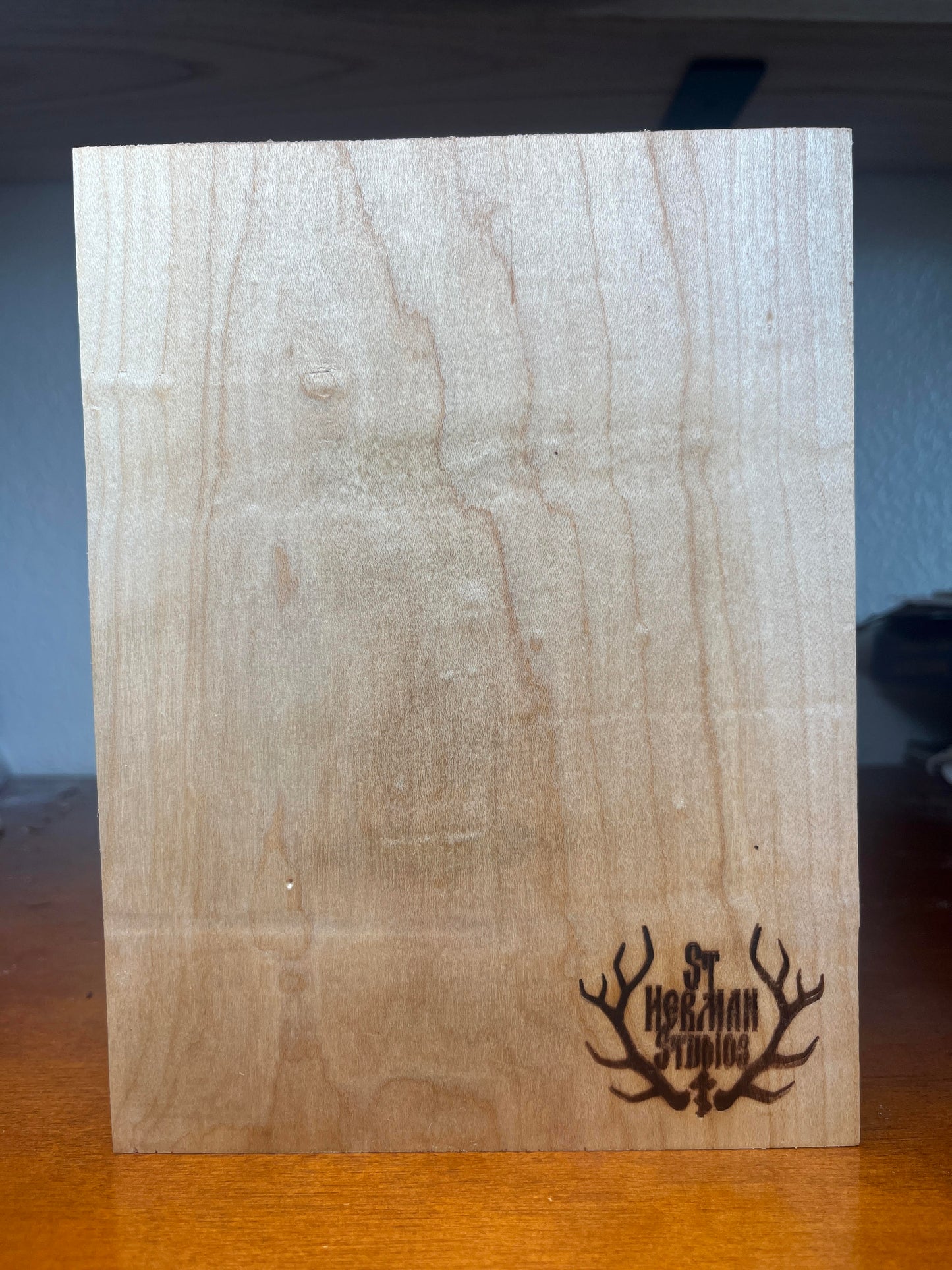 Our Lady of The Sign - 6x8 (Maple)