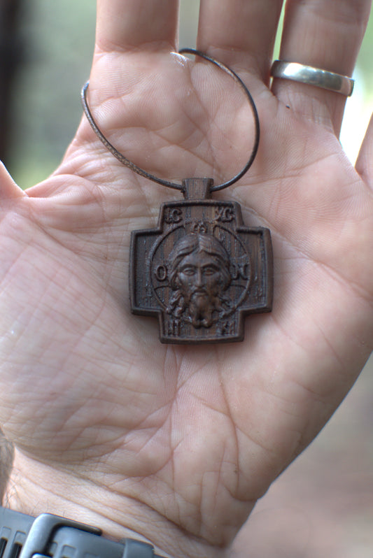 Made Without Hands - Pendant (Walnut)