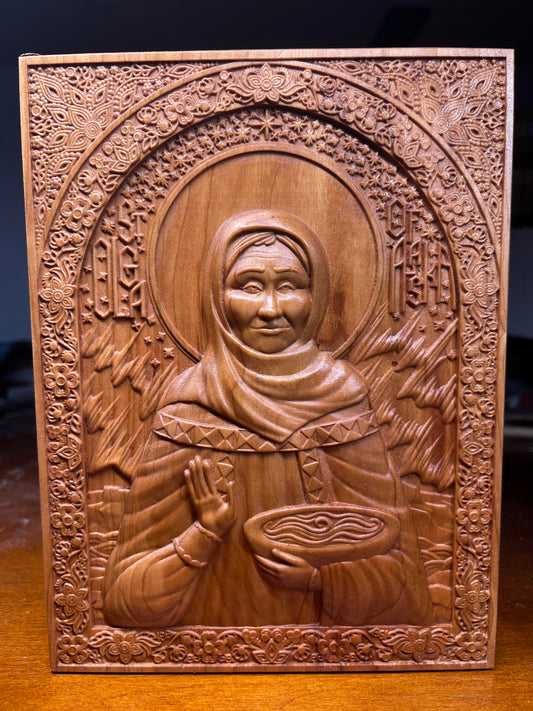 St Matushka Olga of Alaska - 6 x 8 (Cherry)